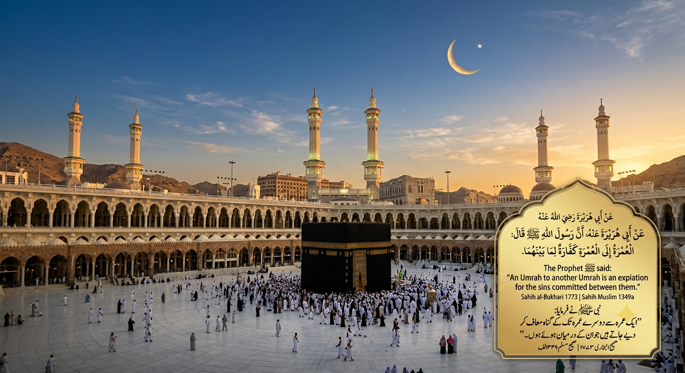 A Short Hadith Reminder for Umrah Pilgrims